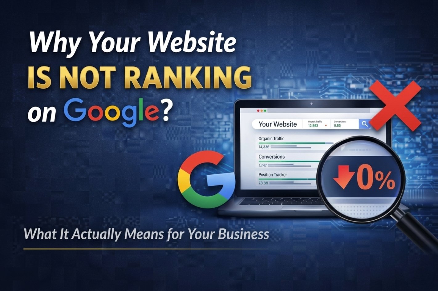 Why Your London Business Website Isn't Ranking on Google in 2026
